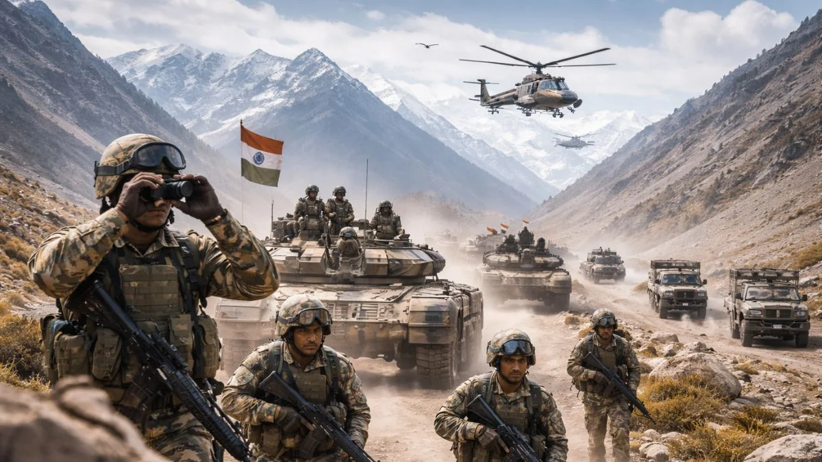 चीन ने LAC पर घटाई सैनिकों की तादाद, फिर भी 10 'कंबाइंड आर्म्स ब्रिगेड' तैनात; भारतीय सेना की चौकसी अजेय: रक्षा मंत्रालय की 2025-26 रिपोर्ट